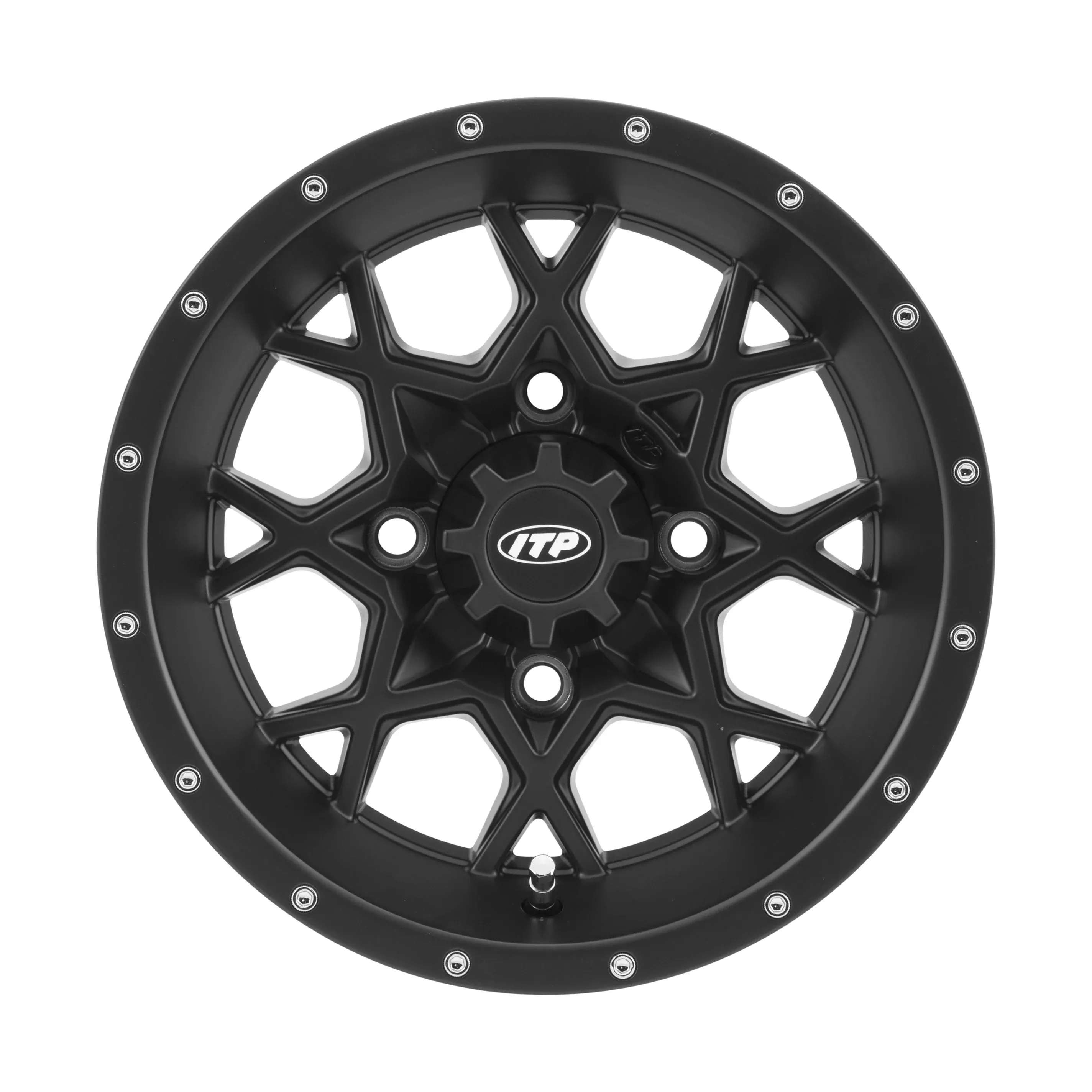 ITP HURRICANE 12X7 4/110 5+2 BLACK - 57-86275