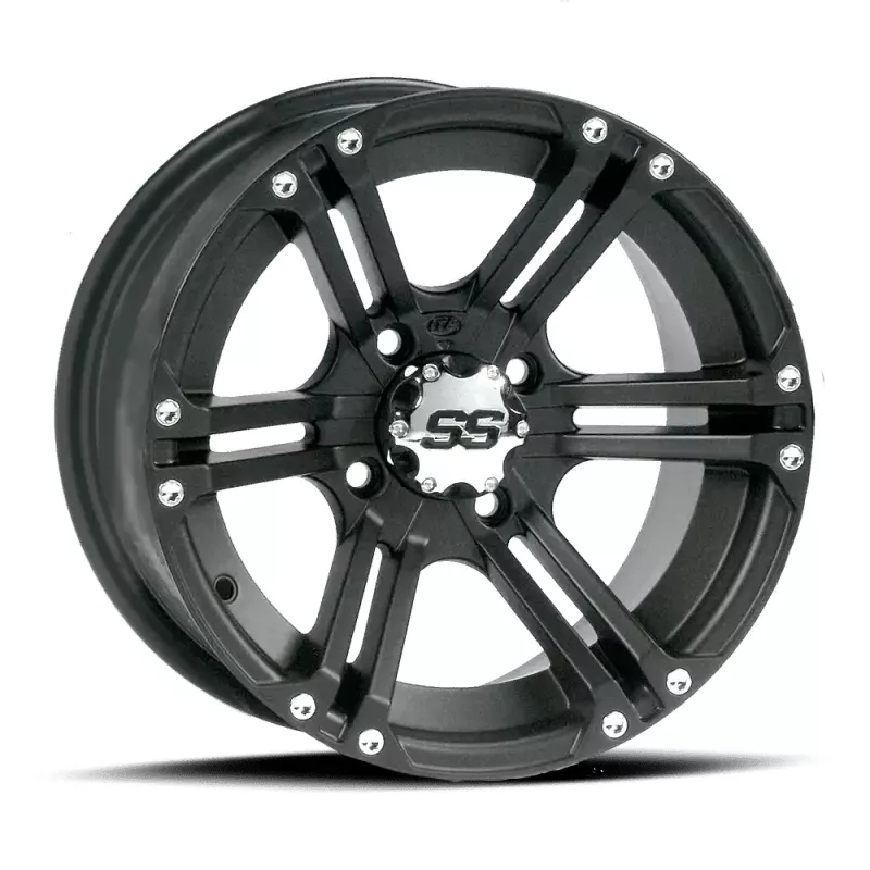 ITP SS 212 14×6 / 4×110 BP / 4+2 Offset Black Wheel
