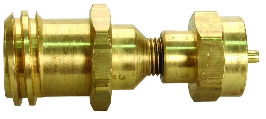 JR Products 07-30205 Propane Adapter Fitting - 1 in-20 Female Threads