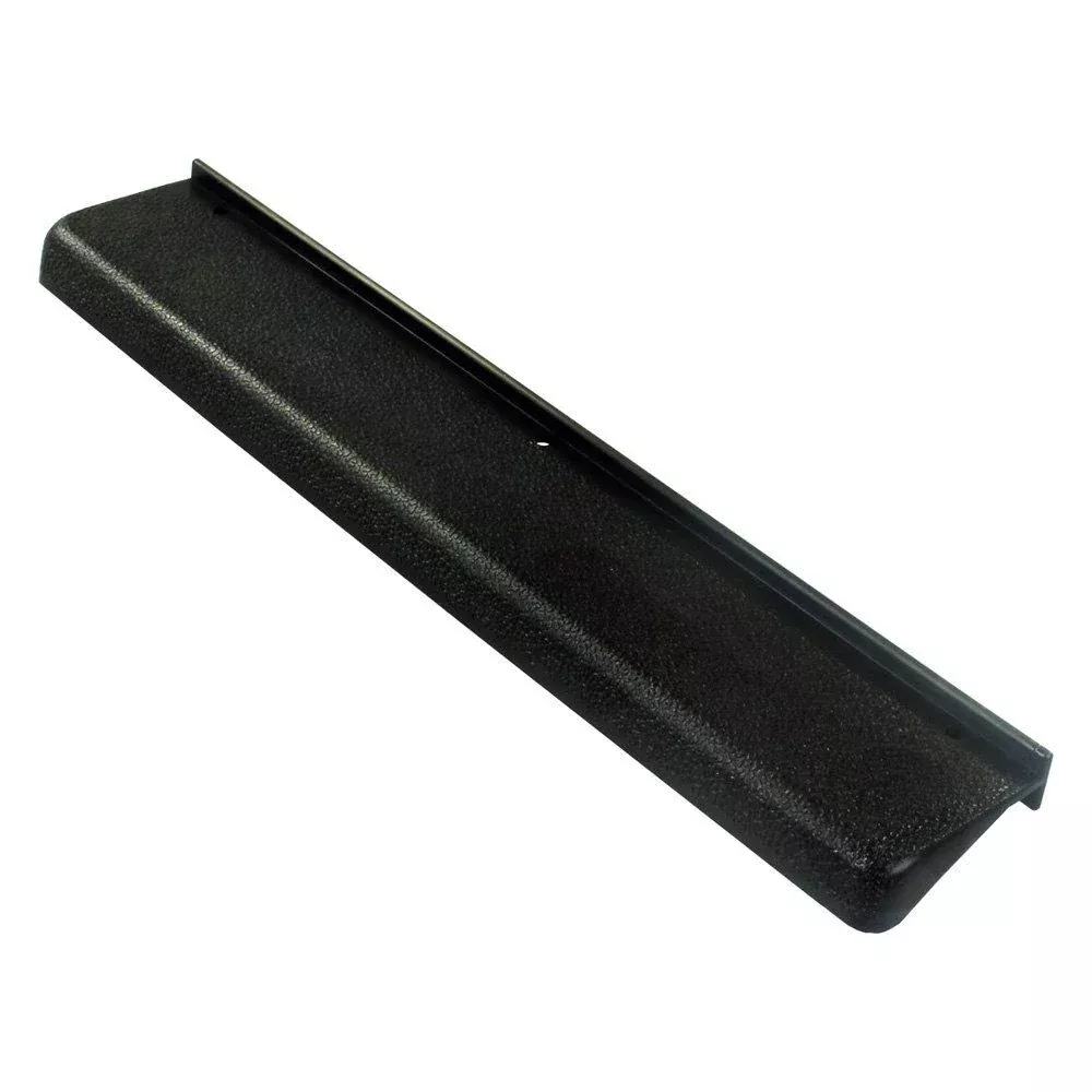 JR Products 11145 Black 12" Door Stop/Handle