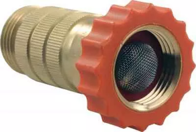 JR Products 62215 Brass Water-Pressure Regulator - 50 to 55 PSI