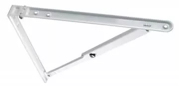 JR Products Folding Shelf Bracket - 16-1/2 in, 50 lb – 20725