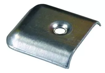 JR Products Metal Vinyl End Caps Chrome, White or Colonial White – Pack of 4