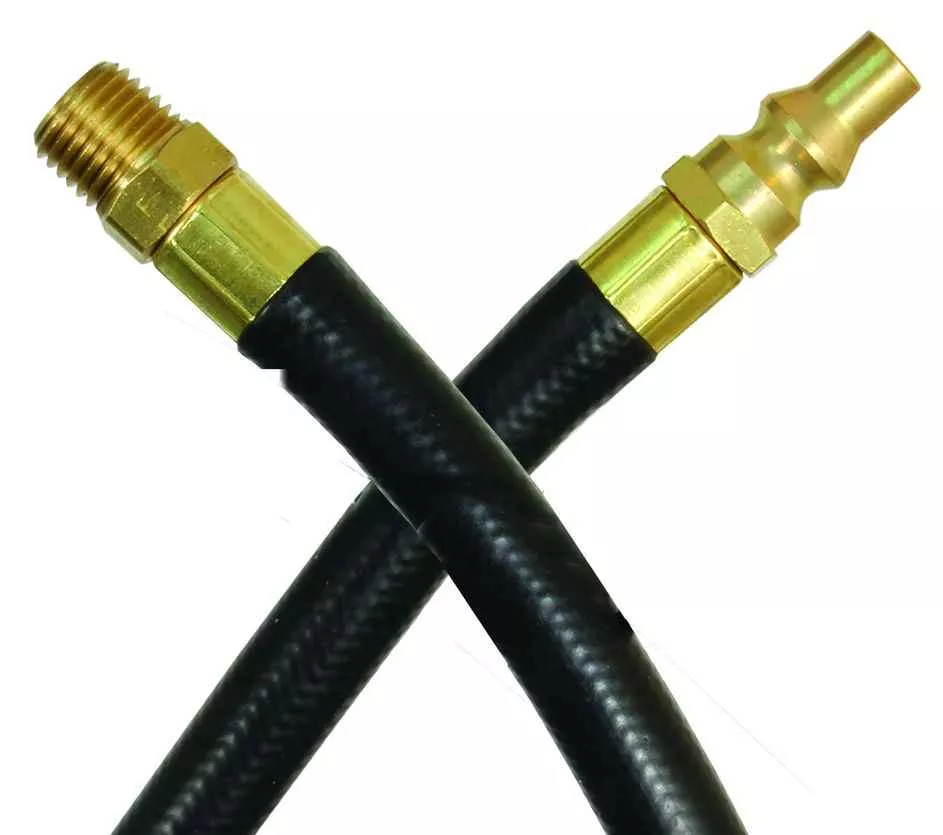 JR Products Propane Hose - 120 in, 1/4 in Diameter – 07-31135