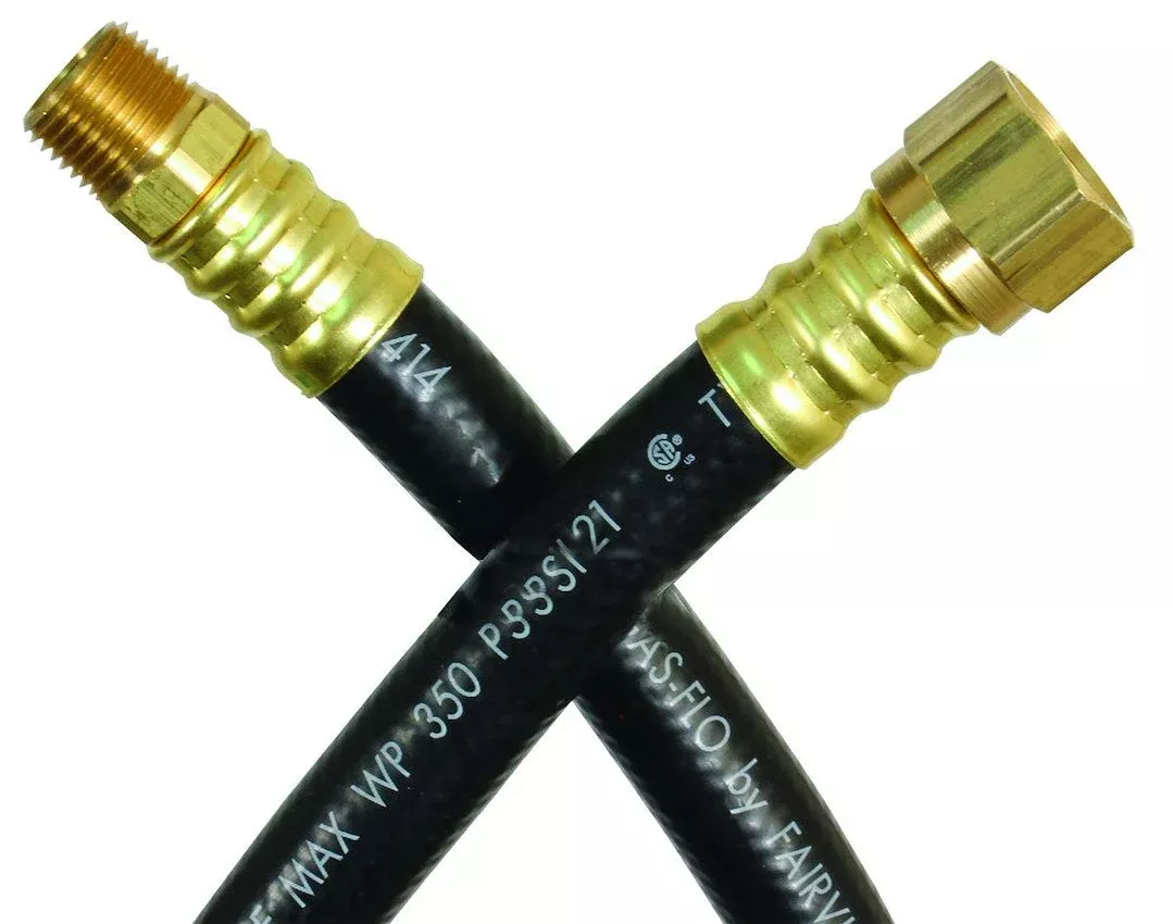 JR Products Propane Hose - 24 in, 3/8 in Diameter – 07-31435