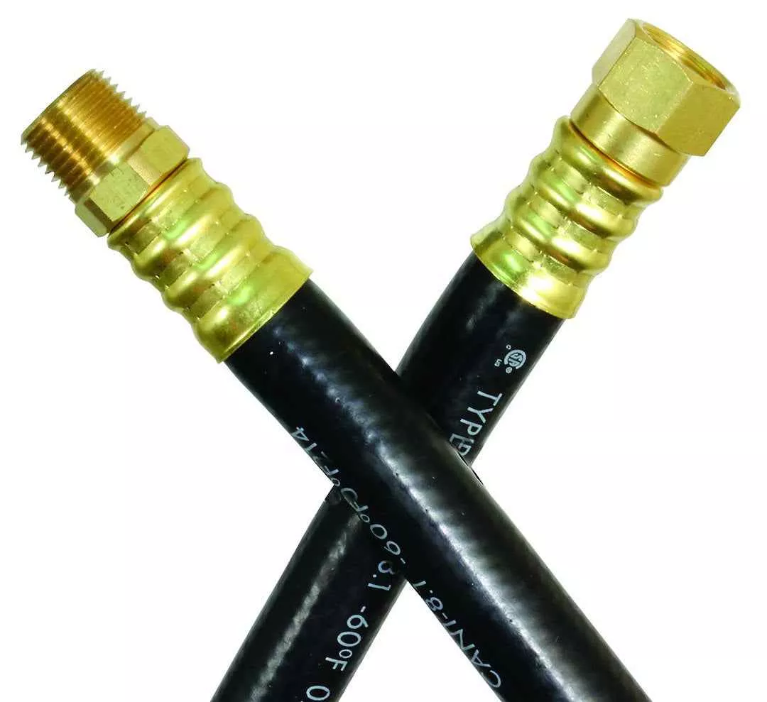 JR Products Propane Hose - 30 in, 3/8 in Diameter – 07-31405