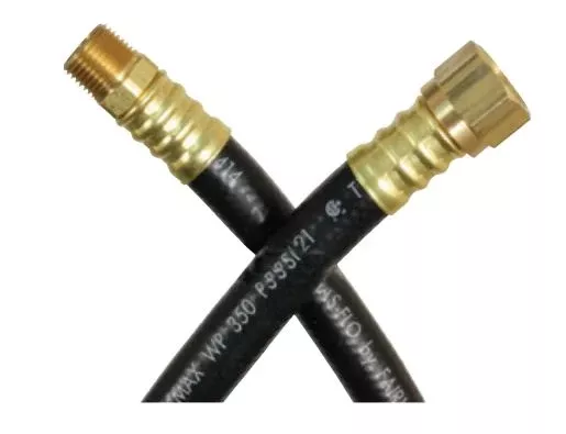 JR Products Propane Hose - 40 in, 3/8 in Diameter – 07-31675