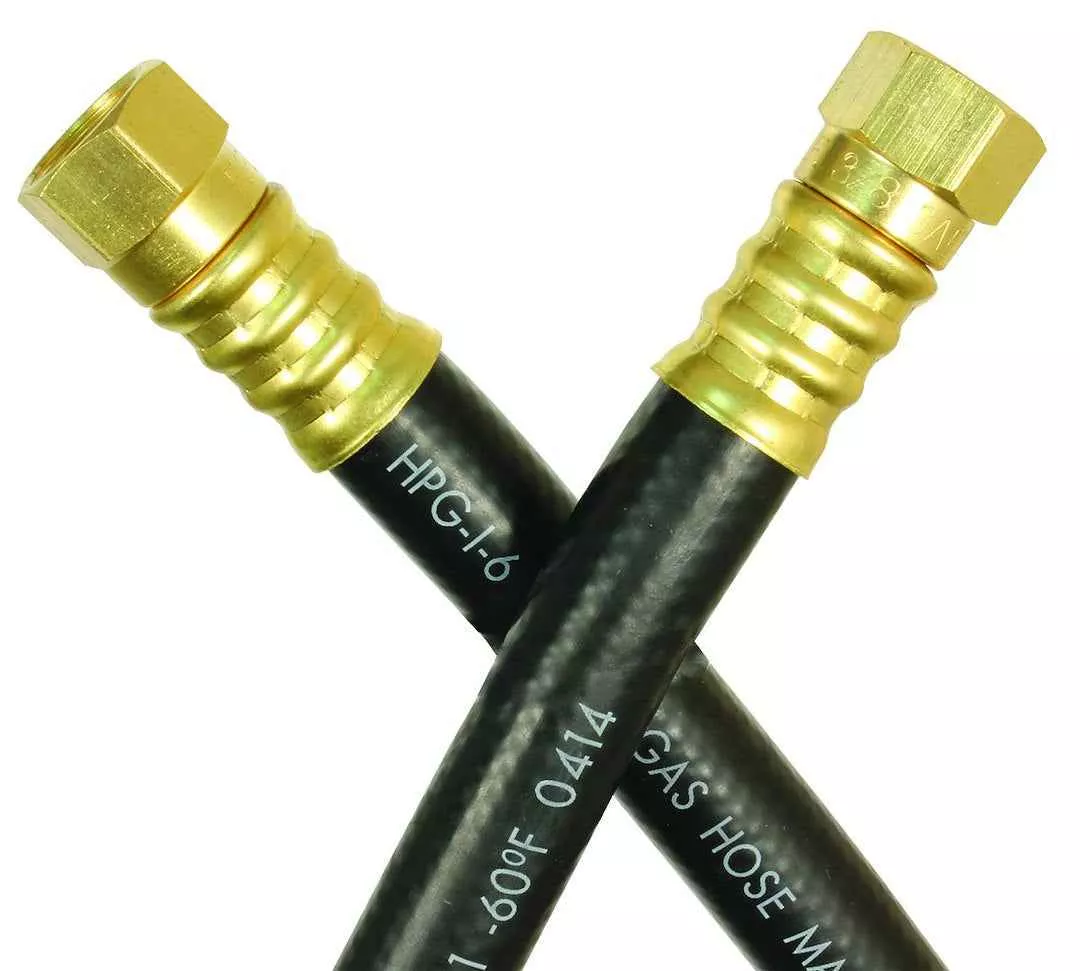 JR Products Propane Hose - 72 in, 3/8 in Diameter – 07-31355
