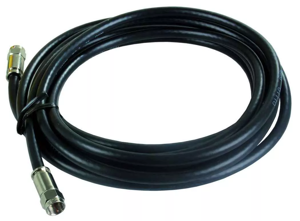 JR Products RG-6 TV/Satellite Coaxial Cable - 12 ft – 47965