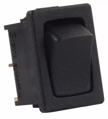 JR Products Rocker Switch - Black – 12811-5