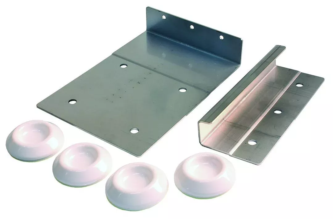 JR Products Washer/Dryer Mounting Brackets with Hardware – 06-11845