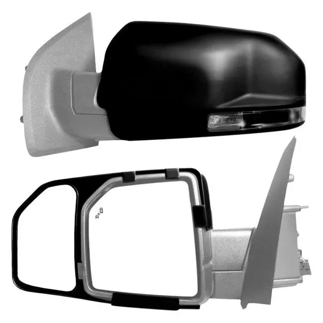 K-Source 81850 Snap N Zap Towing Mirror Ford F150 15-20 - Set of 2