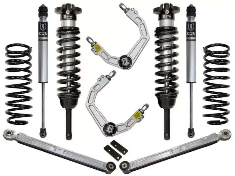 K53053 ICON 03-09 Toyota 4Runner/FJ 0-3.5in Stage 3 Suspension System w/Billet Uca