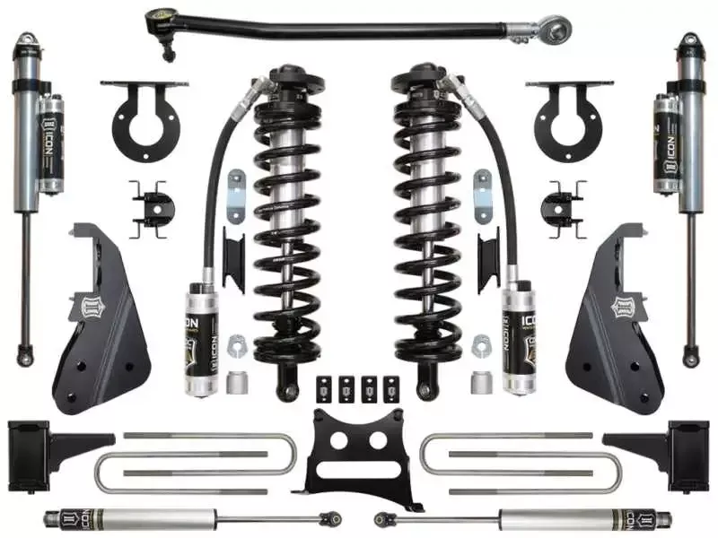 K63154 ICON 2017+ Ford F-250/F-350 4-5.5in Stage 4 Coilover Conversion System
