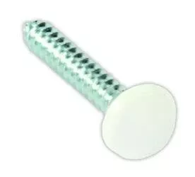 Kappet Screws w/Covers White