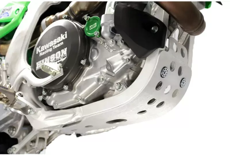 Kawasaki Skid Plate with RIMS and Aircraft Grade Aluminum