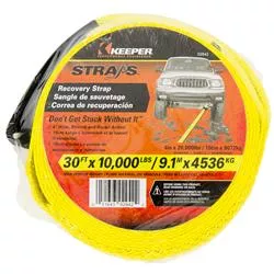 Keeper Corporation 02942 Recovery Strap (30' X 4")