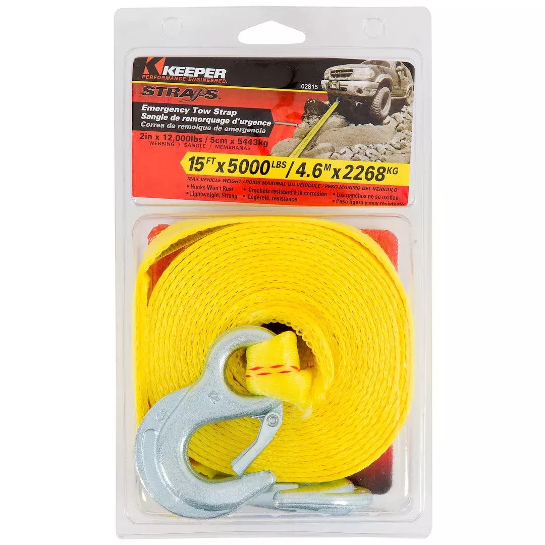 Keeper Tow Strap - 2 in x 15 ft – 02815