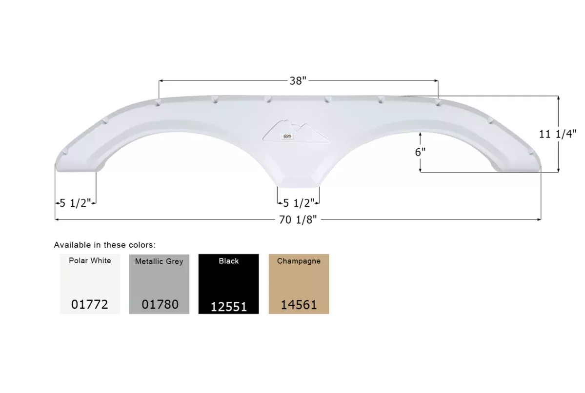 Keystone 5th Wheel Travel Trailer FS1772 - Polar White