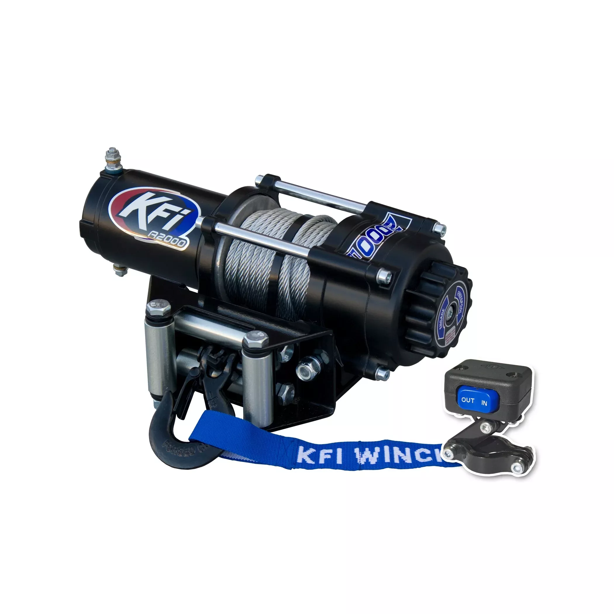 KFI 2000LB WINCH KIT - 10-0101
