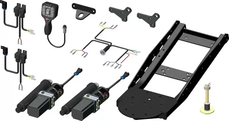 KFI V-Plow Actuator Tube Assembly with Remote Control