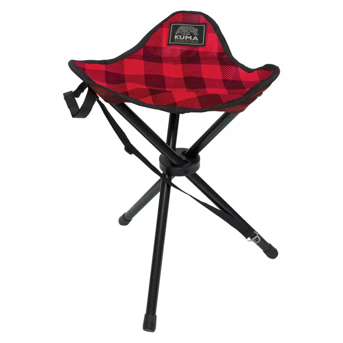 Kuma | Tri-Pod Chair | 430-KM-TRICH-RB | Red / Black