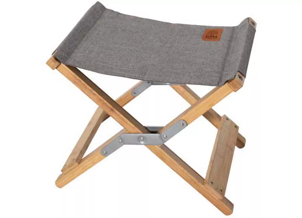 Kuma | Yoho Bamboo Stool | 861-KM-YBBS-HG | Heather Grey
