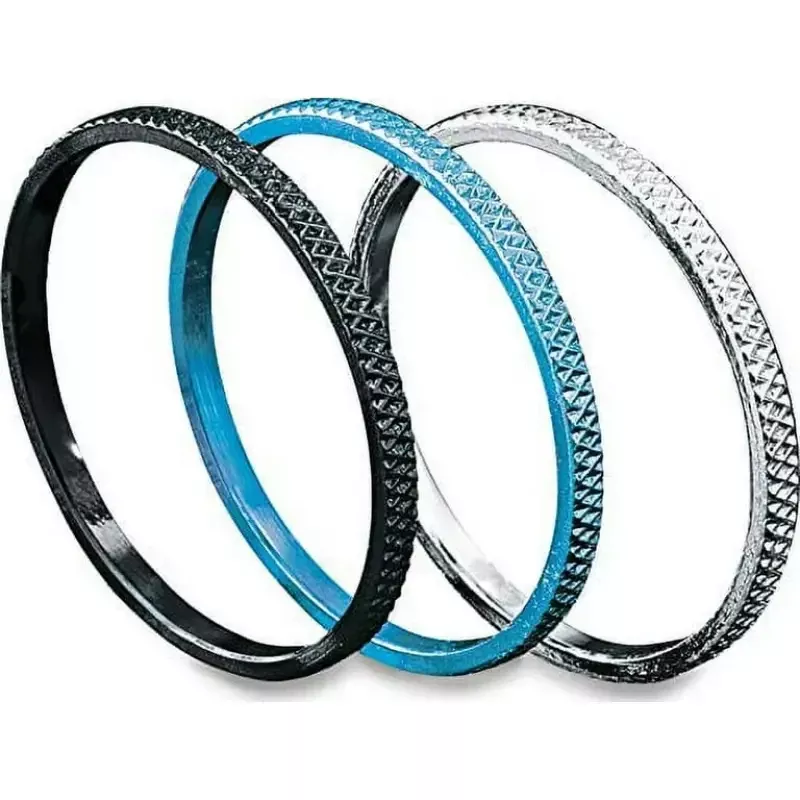 Kuryakyn Knurled Accent Rings Chrome (Pair) – 6220