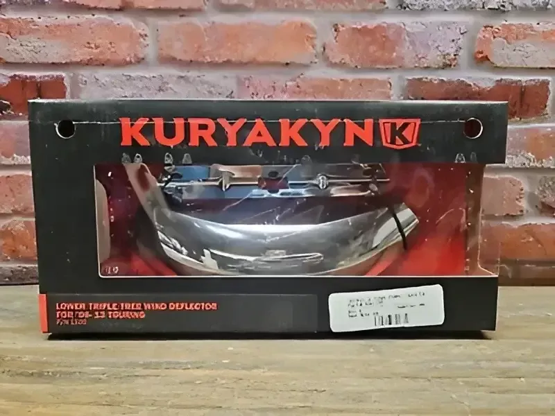 Kuryakyn Lower Tree Wind Deflector 80-13 Touring Chrome – 1100
