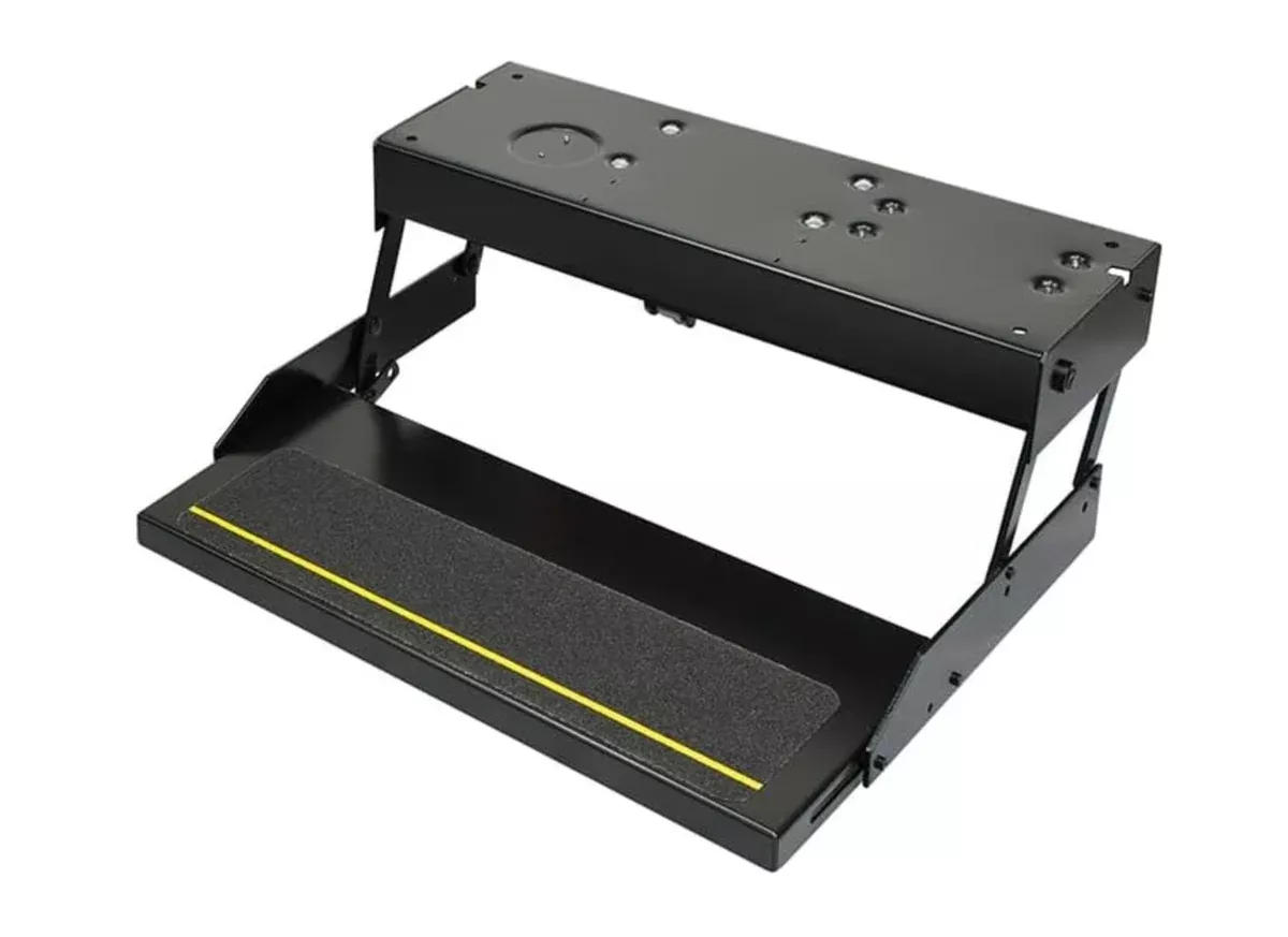 Kwikee Single Electric Step Series 26 w/Motor, Control, Switch