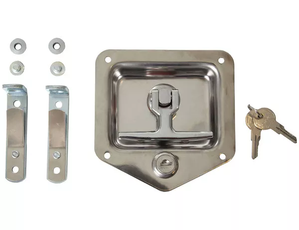 L883501 - Stainless Steel 3-Point T-Handle Latch (latch only, no rods)