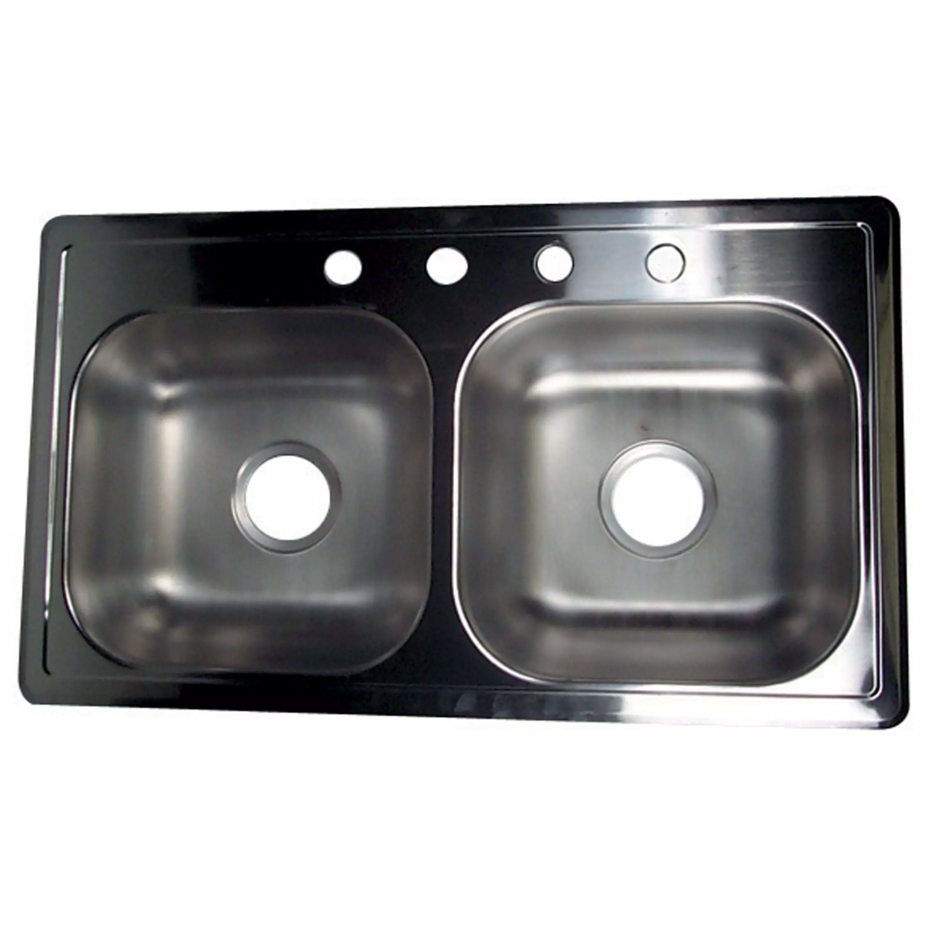LaSalle Bristol 13TGS331964 Stainless Steel Double Sink – 4 Hole