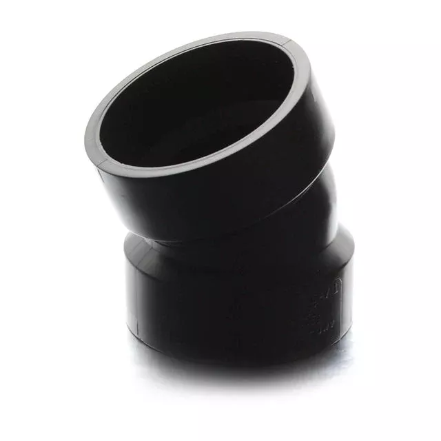 LaSalle Bristol ABS 22-1/2 Degree Elbow - 3 in Slip – 632553