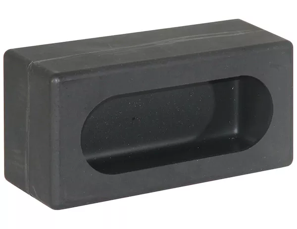 LB383P - Single Oval Light Box Black Polyethylene