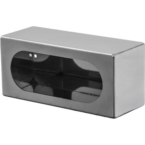 LB383SST - Single Oval Light Box Stainless Steel