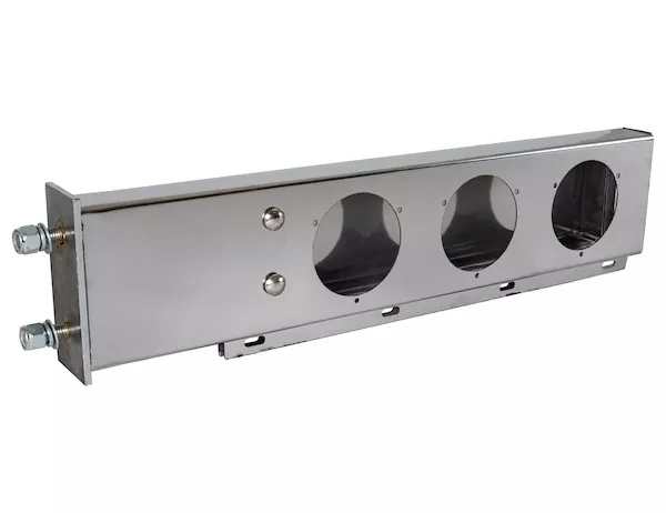 LB6305SST - 30 Inch Stainless Steel Light Boxes with Mudflap Mounts (Passenger Side Box ONLY)