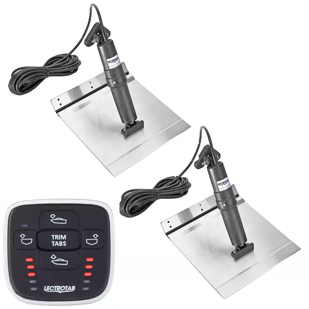 Lectrotab XKA Aluminum Alloy Trim Tab Kit w/MLC-1 Control – 9 x 18 XKASML9X18A