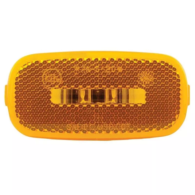 LED 4" X 2" Amber Marker Light 2 Diode