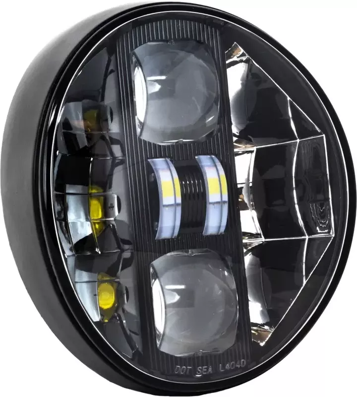 Led Headlight Blk/Chr `18 Up St Breakout