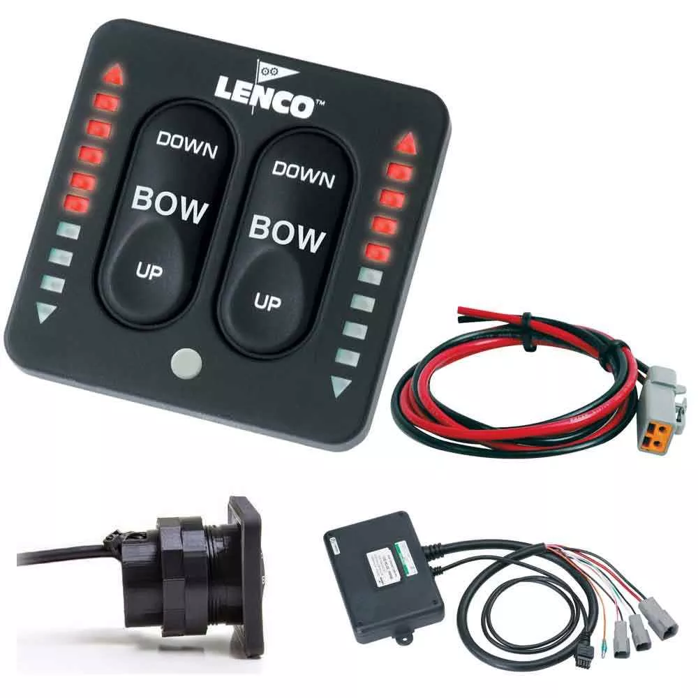 LED Indicator Two-Piece Tactile Switch Kit w/Pigtail f/Single Actuator Systems