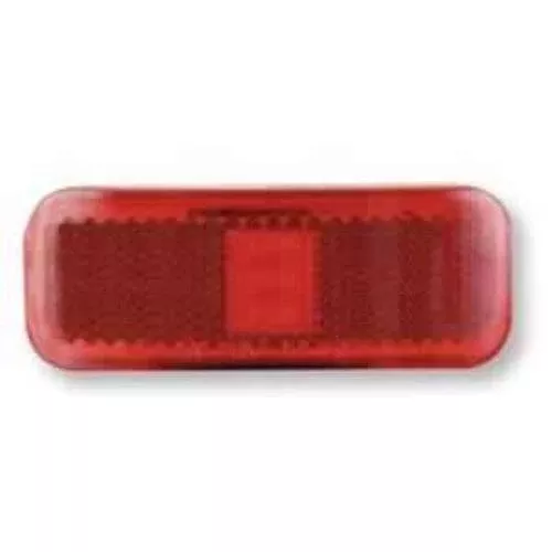 LED Mark Rectangular 2 Diode 2-Wire Red Ply