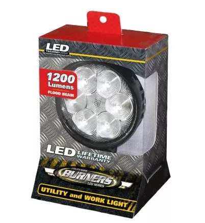 LED Round Trct 4" 6 Diode