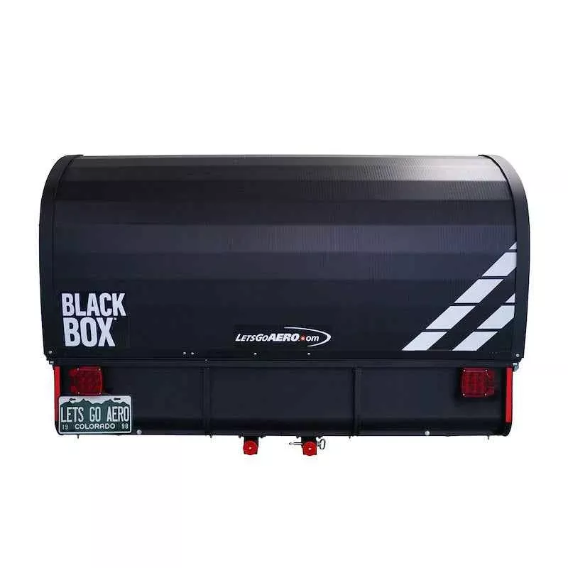 Lets Go Aero H02196 BlackBox PRO Hitch Cargo Carrier with Enclosed Storage