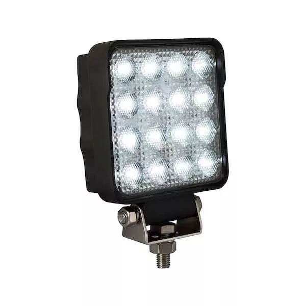 LIGHT,FLOOD,12-48 VDC,16 LED,CLEAR,