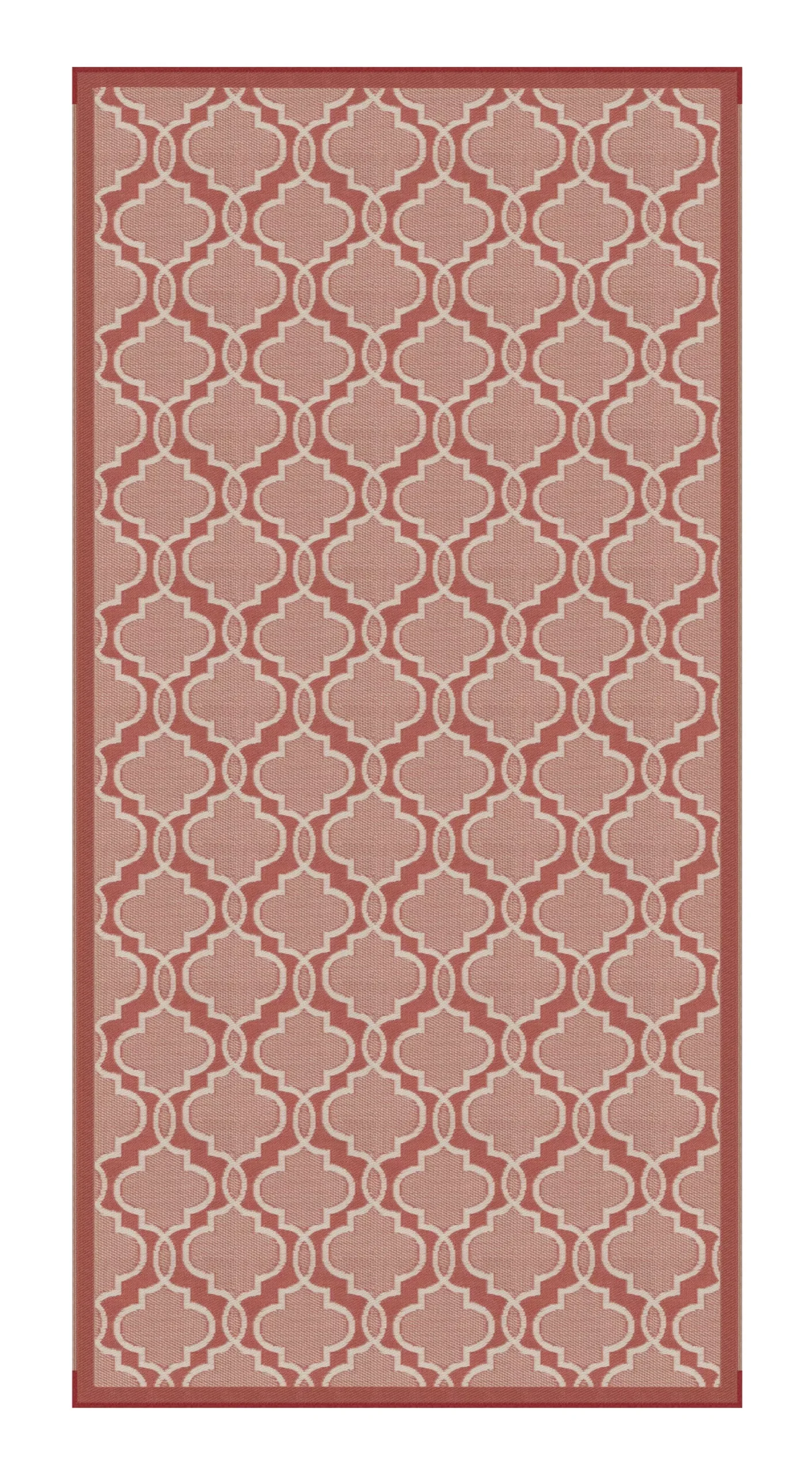Lippert 2021028036 All Weather Patio Mat – 8′ x 16′, Terracotta