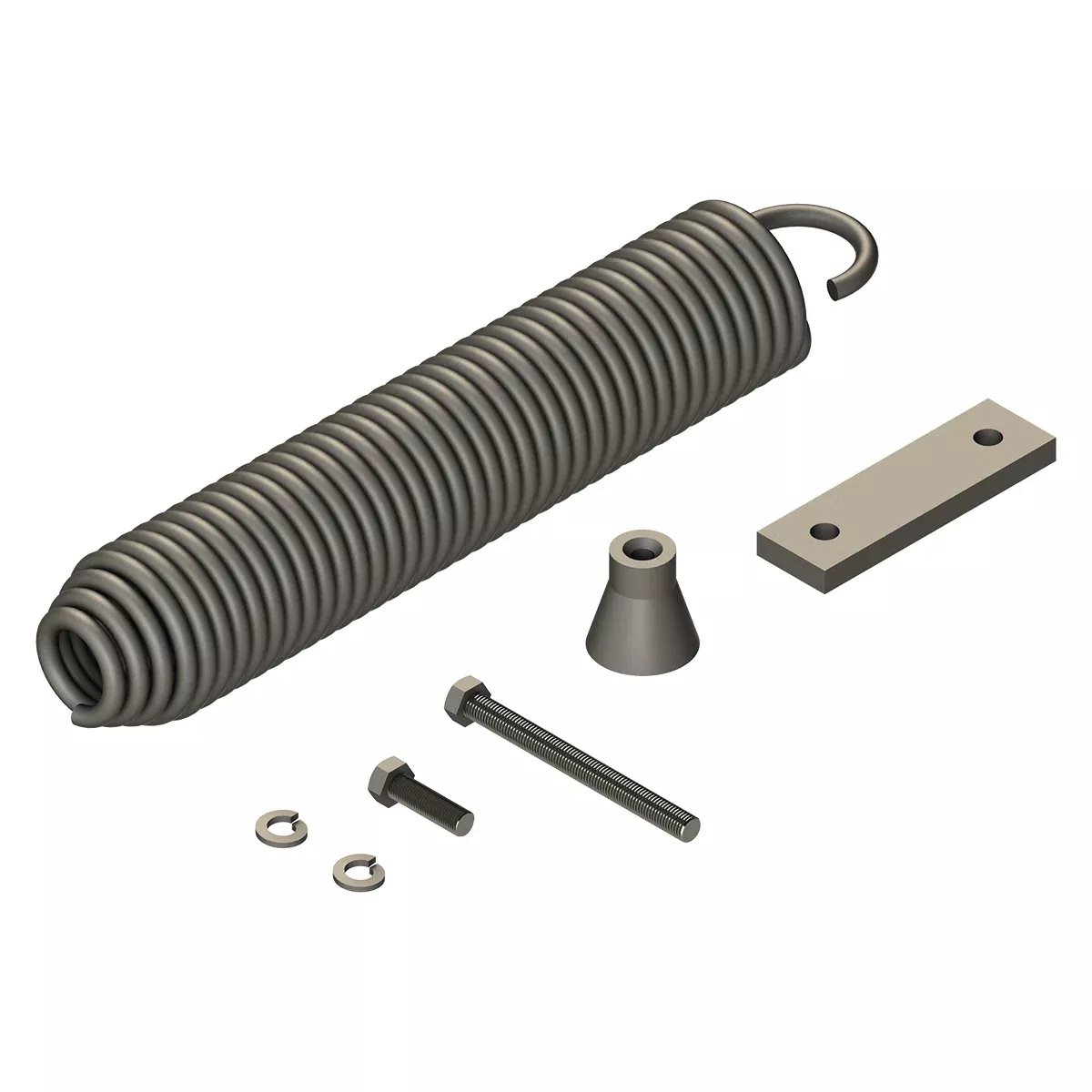Lippert - 6K Spring Replacement Kit (Short) - Power Gear Leveling