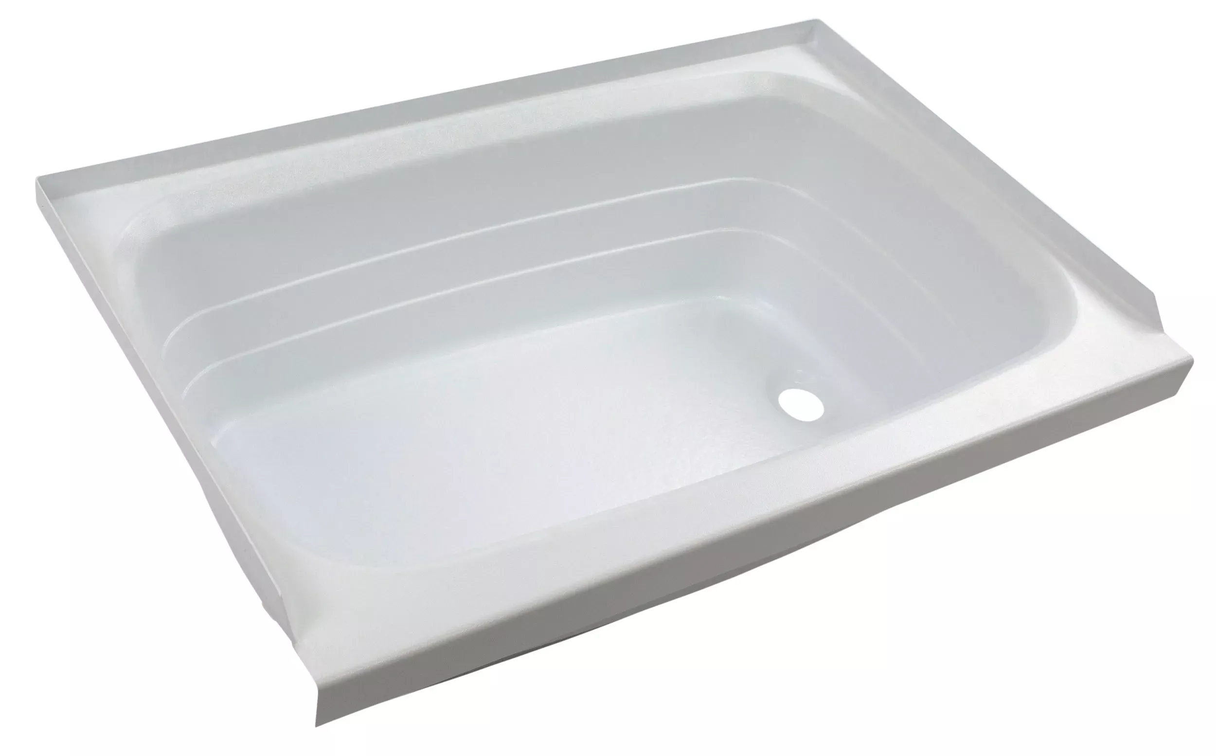Lippert Bathtub With Right Drain – 24 ” X 36 “, White #W2436RHSPK