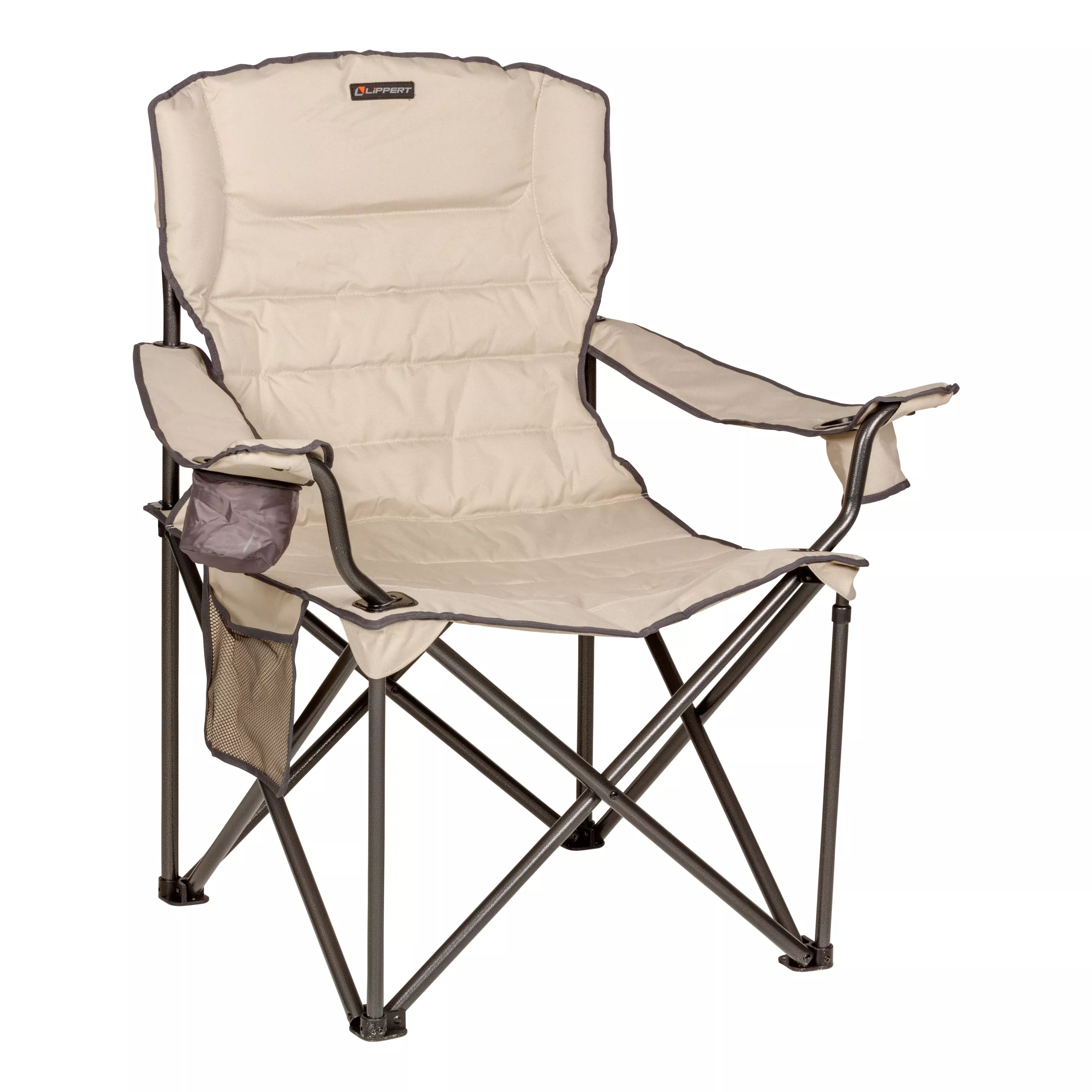 Lippert Campfire Deluxe Folding Chair - Sand #2022114819