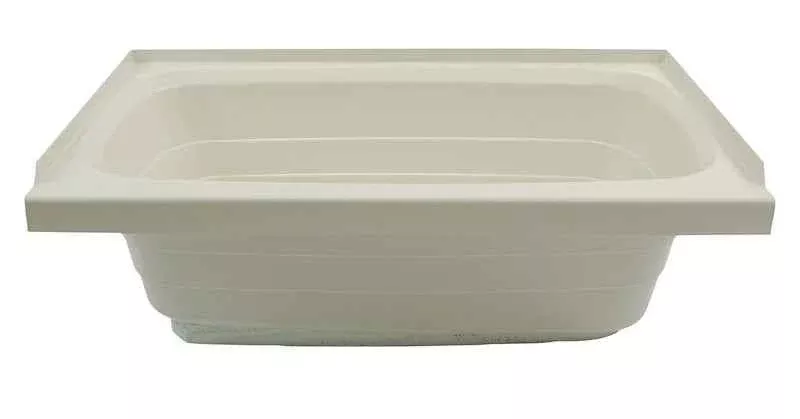 Lippert Components 209376 Lippert Better Bath 24" x 36" RV Bathtub, Right Hand Drain