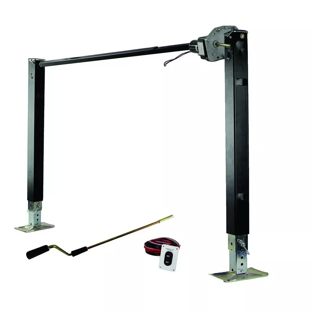 Lippert Components 333964 Fifth Wheel Power Landing Gear Setup - 6K Cap. - 37" Lift